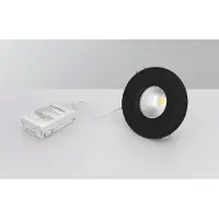 Malmbergs Alasvalo MD-360 LED 6W Musta 1900-3000K IP44