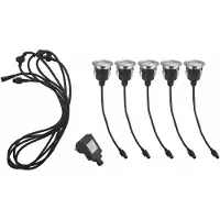 Malmbergs Terassivalaisin LED-sarja Deck Light III X5 IP67