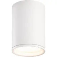 Malmbergs Karlstad kattovalaisin E27 IP54 10,8cm valkoinen