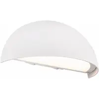 Malmbergs Seinävalaisin Boda LED Valkoinen 3000K IP54