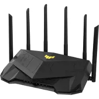 Asus TUF Gaming AX6000 -pelireititin, Wi-Fi 6, AX6000, Dual-band, 2,5G WAN -portilla, musta