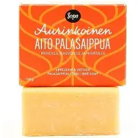 Raw Organic Sopo Aurinkoinen aito palasaippua 100g