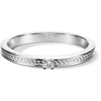 Kalevala Koru Ikiaikainen 0.02 ct timanttisormus valkokulta 541000111D170