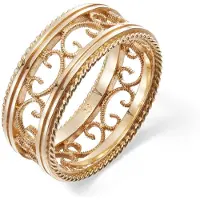 Kalevala Koru Filigraani 8.5 mm kultasormus 141000502155