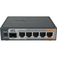 Mikrotik hEX S langallinen reititin Gigabitti Ethernet Musta (RB760IGS)