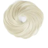 Rapunzel of sweden Vegan Hair Scrunchie 20 cm 10.10 Platinum Blonde