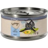 Feringa 12x70g kissankeitto lohi kissan märkäruoka