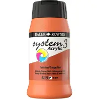 Daler Rowney System3 500 ml Cadmium Orange Hue