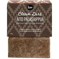 Raw Organic Sopo Clean dirt aito palasaippua 100g