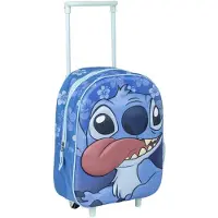 Disney Stitch Kids Reppu Trolley 3D, Sininen