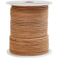Creativ Company 2mm x 50m beige nahkanauha