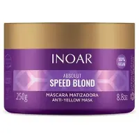 INOAR Absolut Speed Blond ravitseva ja sävyttävä naamio vaaleille hiuksille 250 g