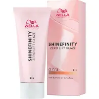 Wella Shinefinity Glaze Ammattilaisten hiussävyte 60 ml 07/3 Burnt Honey