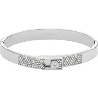 Emporio Armani Couples hopeanvärinen teräsrannerengas EGS3088040