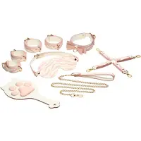 Master Series Pink Kitty Bondagesetti - White