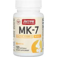 Jarrow Formulas Vitamiini K2 MK-7, 90 mikrogrammaa - 120 kapselia