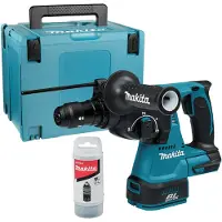Makita Poravasara DHR243ZJ; 18 V; 2,0 J; SDS-plus (ilman akkua ja laturia)