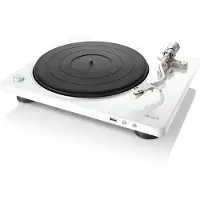 Denon DP-450USB -levysoitin, valkoinen