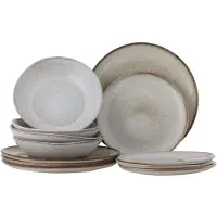 Bloomingville Sandrine Dinnerware Set - Beige - ONE SIZE