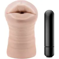 Blush Enlust Nicole - vibroiva tekosuu - realistinen suu MI-kuvilla - luonnollinen
