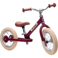 Trybike tasapaino / tasapainopyörä 2 pyörää punainen