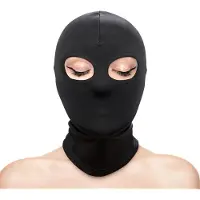 NSNovelties Fetish & Fashion Eyes Hood Black