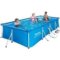 Bestway Steel Pro Allassetti 400x211x81 cm, Sininen