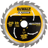 DeWalt Pyörösahanterä 210mm Z24 (P) DT99565-QZ 54v Pöytäsahaan