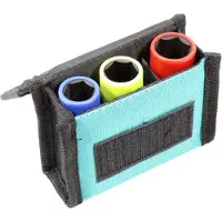 Makita - Tukijalustasarja - 3 kpl - 1/2" - nelikulmainen - 17 mm, 19 mm, 21 mm - pituus: 86 mm