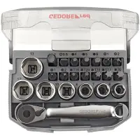 Gedore red Socket Set 1/4 23-pieces
