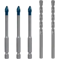 Bosch Poranterä Expert HEX-9 HardCeramic, sekoitus, 6 mm, 5 kpl