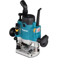 Makita RP1111C, Yläjyrsimen alusta, musta, Vihreä, Metallinen, 27500 RPM, 8 (5/16"), 8000 RPM, 5,7 cm