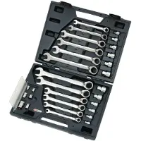 Ks Tools Tools GEARplus RINGSTOP Ratchet Ring Spanner-Set