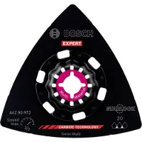 Bosch Hioma-alusta Expert monitoimityökaluun Sanding Plate AVZ 90 RT2, 90 mm, 10 kpl