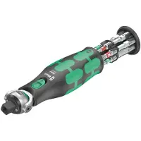 Wera Räikkä 8009 Zyklop Pocket Imperial Set 1; 3/8''-1/4'' + ruuvivääntimen päät