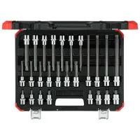 Gedore screwdriver bits 1/2" XZN, socket wrench