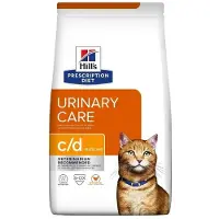 Hill's Pet Nutrition Prescription Diet c/d Multicare Stress Urinary Care with Chicken, Kissan kuivaruoka, Adult, 1,5 kg