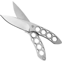 Ocaso Duo Desk Knife 80DKS Spear Point, With Stand, fixed desk knife, Wes Crawford design