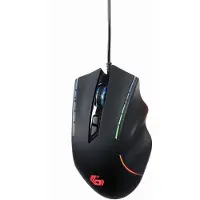 Gembird MUSG-RAGNAR-RX300, Oikeakätinen, USB A-tyyppi, 12000 DPI, Musta