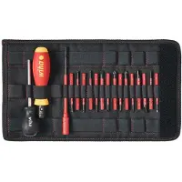 Wiha Työkalusarja - - Slim Torque - 18 osaa - Vääntömomentti - VDE 1.0-5.0 Nm - ClicFix
