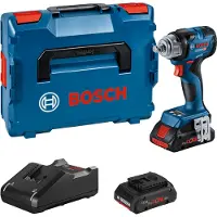 Bosch Iskumutterinväännin GDS 18V-330 HC Professional; 18 V; 2x4,0 Ah akku + L-Boxx 136