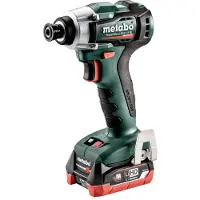 Metabo Iskuväännin PowerMaxx SSD 12 BL, 2 x 4,0Ah LiHD-akut & laturi ASC 55