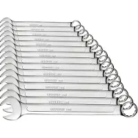Gedore red Ratchet Spanner Set metric 15-pieces