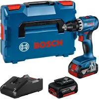 Bosch Akkuporakone GSR 18V-45 L-BOXX (sis. 2kpl 3,0Ah akkua+laturi GAL 18V-40)
