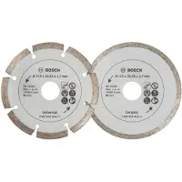 Bosch Timanttikatkaisulaikka 2607019478; 115 mm; 2 kpl.