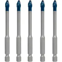 Bosch Poranteräsarja Expert HEX-9 HardCeramic kattotiilelle, 6 mm, 5 kpl