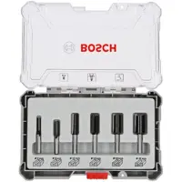 Bosch Accesorios Jyrsinteräsarja HM urajyrsimet 6 mm, 6-os.