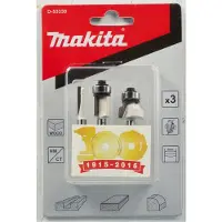 Makita - Jyrsinterä - puulle - 3 kpl - RT001GM205:een