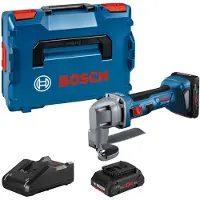 Bosch Akkupeltisakset GSC 18V-16 E; 18 V; 2x4,0 Ah akku