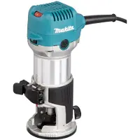 Makita Reunajyrsin RT0702CX2J 710 W, 6–8 mm, lisävarusteet, MakPac